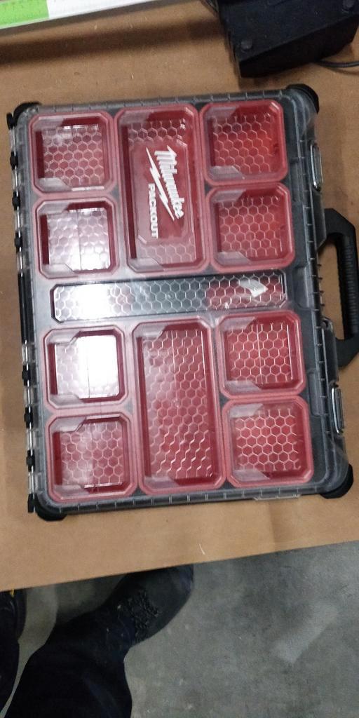 Milwaukee Packout Slim Organizer - Nieuw!, Doe-het-zelf en Verbouw, Gereedschapskisten, Nieuw, Ophalen of Verzenden