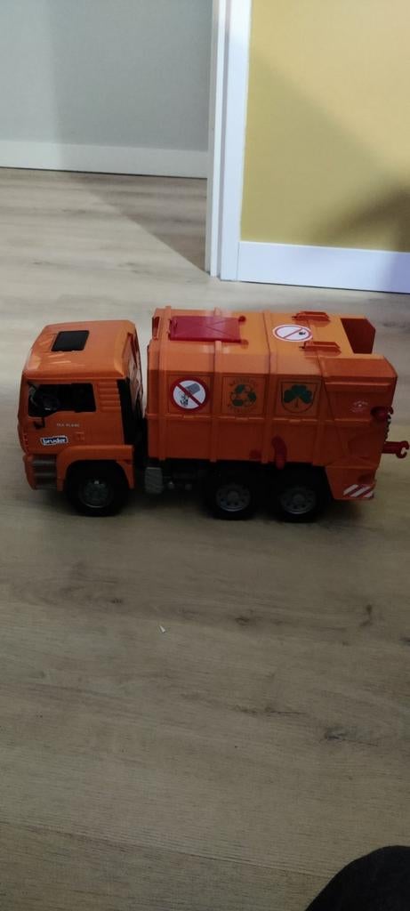 Speelgoed Vuilniswagen - Zo goed als nieuw!, Ophalen, Zo goed als nieuw, Afstandsbediening