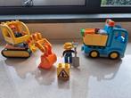Duplo rupsband graafmachine 10812, Kinderen en Baby's, Speelgoed | Duplo en Lego, Ophalen of Verzenden, Zo goed als nieuw, Duplo