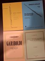 Dwarsfluit Bladmuziek - Etudes en Stukken, Gebruikt, Klassiek, Les of Cursus, Dwarsfluit of Piccolo