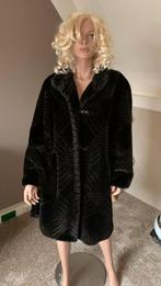 Prachtige faux fur jas zwart / bruin, Ophalen of Verzenden, Zo goed als nieuw, Overige kleuren