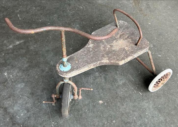 Vintage Driewieler - Decoratief!, Antiek en Kunst, Antiek | Speelgoed, Ophalen of Verzenden