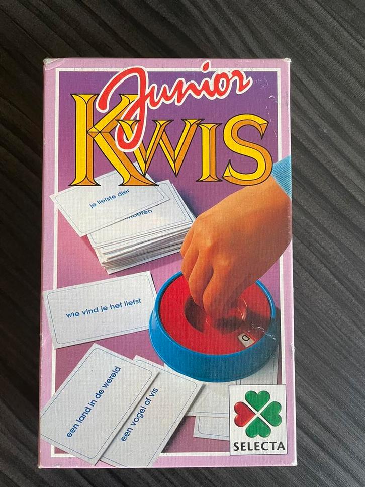 Junior kwis, Hobby en Vrije tijd, Gezelschapsspellen | Kaartspellen, Gebruikt, Ophalen of Verzenden