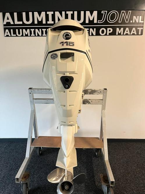 Evinrude e-tec 115 pk extra langstaart geheel compleet., Watersport en Boten, Buiten- en Binnenboordmotoren, Gebruikt, Benzine