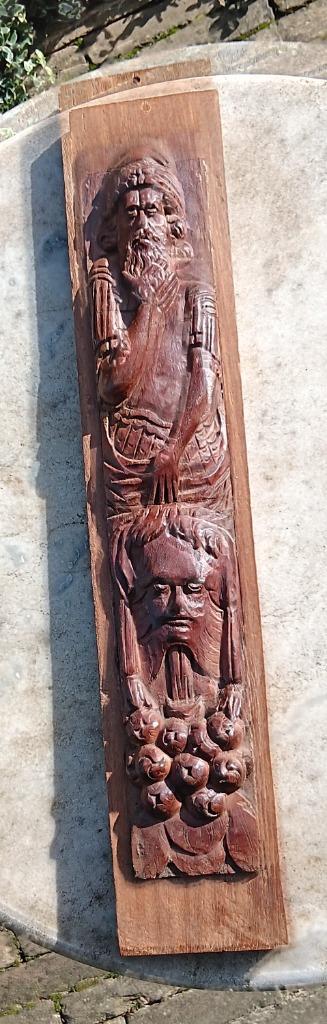 ART DECO relief in terra cotta, Antiek en Kunst, Antiek | Keramiek en Aardewerk, Ophalen of Verzenden