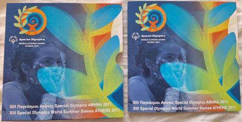 Griekenland DUBBEL BU set 2011 - Olymp. World Summer Games, Postzegels en Munten, Munten | Europa | Euromunten, Setje, Overige waardes