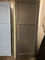 Oude jaren 30 paneeldeur , bruynzeel, Ophalen, Gebruikt, Binnendeur, 200 tot 215 cm
