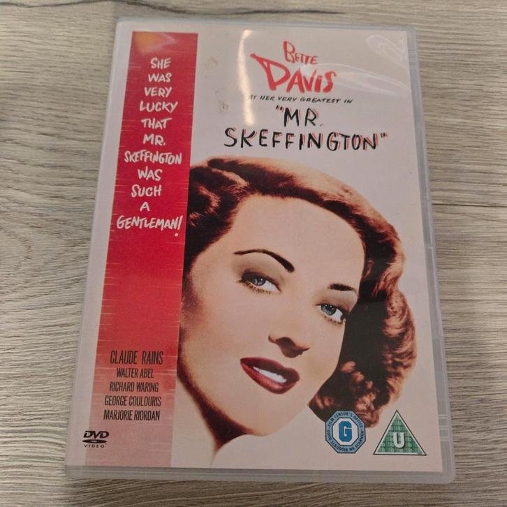 Mr Skeffington, Cd's en Dvd's, Dvd's | Klassiekers, Zo goed als nieuw, 1940 tot 1960, Alle leeftijden, Ophalen of Verzenden