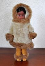 Vintage Eskimo Inuit Pop Popje 19 cm, Verzamelen, Poppen, Ophalen of Verzenden, Gebruikt, Pop