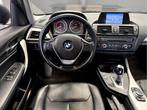 BMW 1-serie 116i Upgrade Edition NL-auto, Xenon, Leder, Gebruikt, 4 cilinders, Met garantie (alle), Blauw