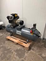 Atlas copco LE3 compressor op tank + onderhoud, Ophalen of Verzenden, Zo goed als nieuw, 200 tot 400 liter/min, Geluidgedempt