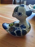 Vintage Tonala eend Mexican Pottery beeld vogel, Verzamelen, Ophalen of Verzenden, Zo goed als nieuw, Dier
