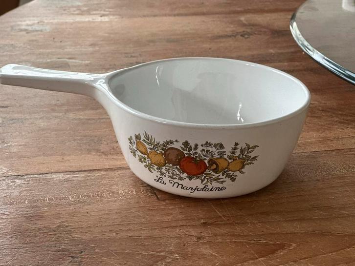 Vintage Pyraflam Steelpan La Marjolaine Decoratie Nederland, Antiek en Kunst, Antiek | Keukenbenodigdheden, Ophalen of Verzenden