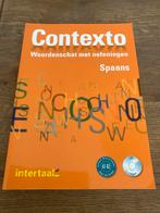 Contexto Spaans - Woordenschat met oefeningen, Ophalen of Verzenden, Zo goed als nieuw, Non-fictie