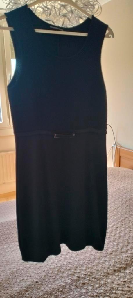 Zwarte mouwloze tramontane jurk mt m, Kleding | Dames, Jurken, Zo goed als nieuw, Maat 38/40 (M), Zwart, Boven de knie, Ophalen of Verzenden