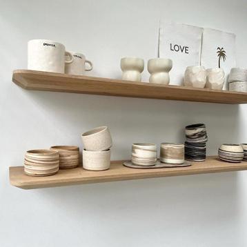 Wandplanken Facet/verjongde rand | Massief eiken | 30 mm beschikbaar voor biedingen