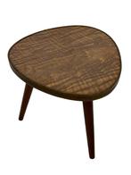 Vintage Plantentafeltje Bijzettafel Driepoot Jaren 60 Design, Minder dan 45 cm, Minder dan 55 cm, Gebruikt, Vintage