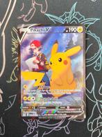 Pokemon Pikachu V TG16/TG30 Engels, Ophalen of Verzenden, Nieuw, Losse kaart, Foil