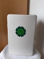 Bakeliet vintage badkamer/medicijnkastje zwart wit *eureka*, Ophalen of Verzenden