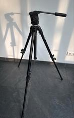 Statief camera Manfrotto tripod 144B met 128LP balhoofd, Ophalen, Driepoot, Zo goed als nieuw, 175 cm of meer