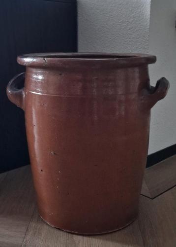  Keulse pot orig. antieke gebruikte 35 cm h. 21.5 opening.  beschikbaar voor biedingen