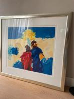 Zeefdruk van stel, Antiek en Kunst, Kunst | Litho's en Zeefdrukken, Ophalen of Verzenden