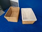 Rieten manden | Rotan, Huis en Inrichting, Woonaccessoires | Kisten, Overige materialen, Minder dan 50 cm, Gebruikt, 50 tot 100 cm