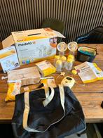 Medela Freestyle kolf elektrisch 2 tegelijk met veel extra’s, Ophalen of Verzenden, Gebruikt, Borstkolf
