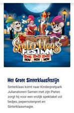 Julianatoren kaartjes Sinterklaasfestijn, Twee personen, Ticket of Toegangskaart