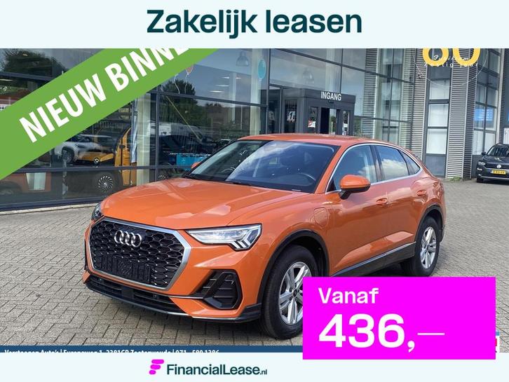 Audi Q3 45 TFSI 245pk S tronic quattro S Edition, Auto's, Audi, Bedrijf, Lease, Financial lease, Q3, Alarm, Cruise Control, Elektrische buitenspiegels