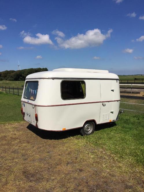 Eriba Pan uit 1967 een echte Oldtimer in prachtige staat!, Caravans en Kamperen, Caravans, Particulier, tot en met 3, tot 500 kg