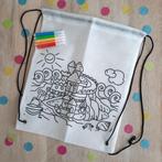 Tas kasteel met stiften (knutselen kinderfeestje), Ophalen of Verzenden, Nieuw, Feestartikel, Verjaardag