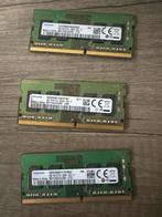 3x 4GB DDR4 RAM Geheugen, Computers en Software, RAM geheugen, Gebruikt, DDR4, Ophalen of Verzenden, Desktop