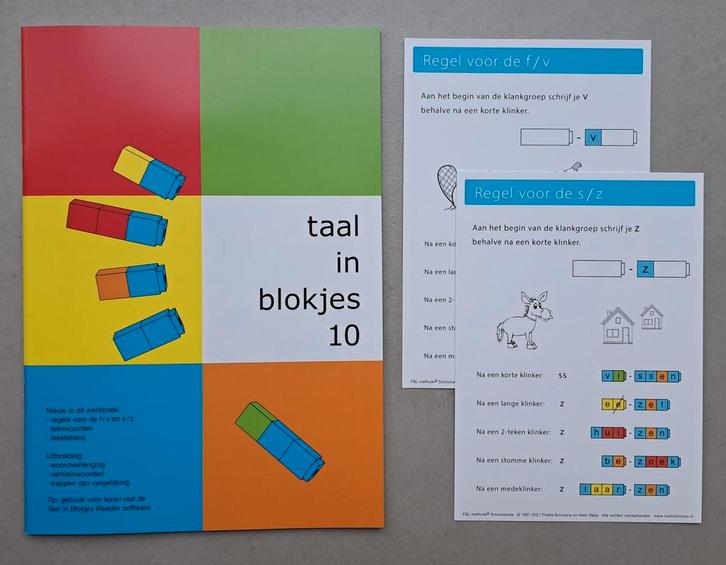 Taal in blokjes werkoek 10, Boeken, Schoolboeken, Nieuw, Overige niveaus, Ophalen of Verzenden