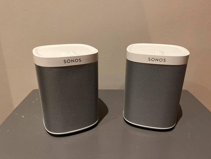 SONOS PLAY;1 WIT SET | ZGAN, Audio, Tv en Foto, Luidsprekers, Zo goed als nieuw, Front, Rear of Stereo speakers, Minder dan 60 watt