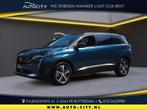 Peugeot 5008 1.2 Hybrid 136 Allure Elektrische Aklep l 7p l, Automaat, 136 pk, Gebruikt, Zwart
