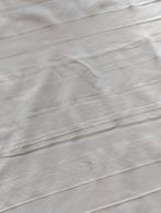 Ecru Sprei met Streeptextuur, Huis en Inrichting, Slaapkamer | Beddengoed, Ophalen of Verzenden, Zo goed als nieuw, Beige, Deken of Dekbed