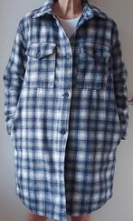 Zgan stoere gewatteerde tussenjas lange overhemd blouse mt l, Jacqueline de Yong, Verzenden, Zo goed als nieuw, Maat 42/44 (L)