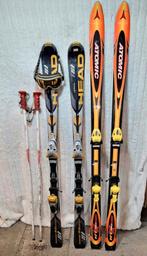 2 paar ski's +1 paar stokken en ski bril, Sport en Fitness, Ophalen, 160 tot 180 cm, Gebruikt, Carve