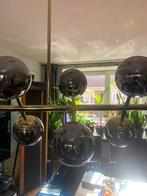 Smoke glas hanglamp, Huis en Inrichting, Lampen | Hanglampen, Ophalen of Verzenden, Zo goed als nieuw, Glas, Minder dan 50 cm