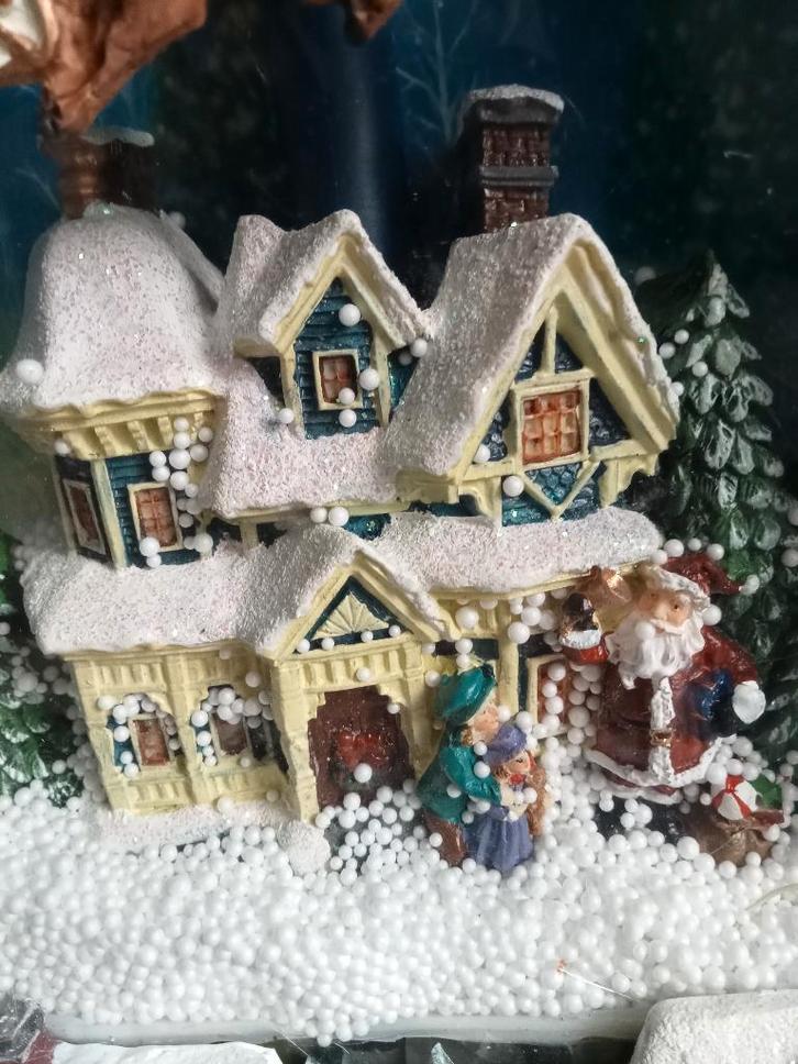 KERST: prachtig exclusief vintage kerstboek op batterijen, Huis en Inrichting, Woonaccessoires | Overige, Zo goed als nieuw, Ophalen of Verzenden