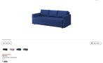 IKEA Friheten 3-seat sofa-bed, Skiftebo Blue, 190 cm of minder, Blauw, Gebruikt, Ophalen of Verzenden