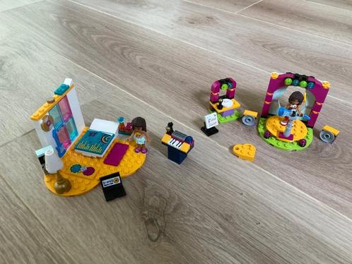 Lego Friends Andreas kamer & podium, Kinderen en Baby's, Speelgoed | Duplo en Lego, Gebruikt, Lego, Ophalen of Verzenden