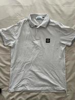Stone Island polo slimfit wit XL, Verzenden, Zo goed als nieuw, Maat 56/58 (XL), Wit