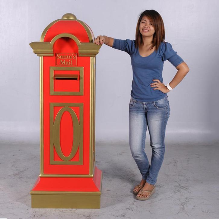 Santas Mailbox beeld 160 cm, Diversen, Kerst, Nieuw, Ophalen