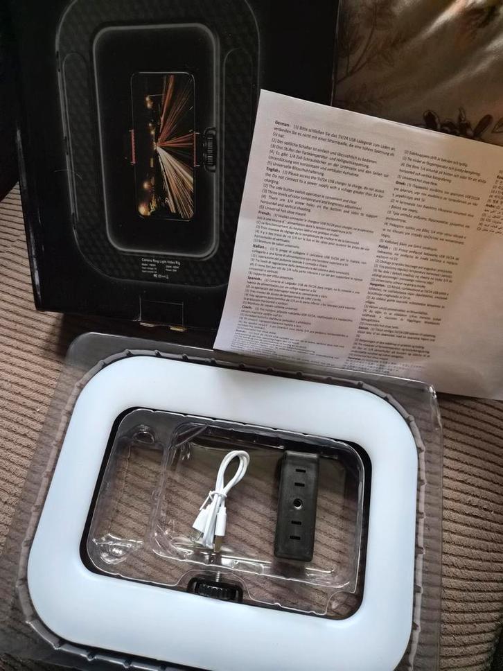 Gsm camera ring belichting NIEUW!, Audio, Tv en Foto, Actiecamera's, Nieuw, Overige merken, Ophalen of Verzenden