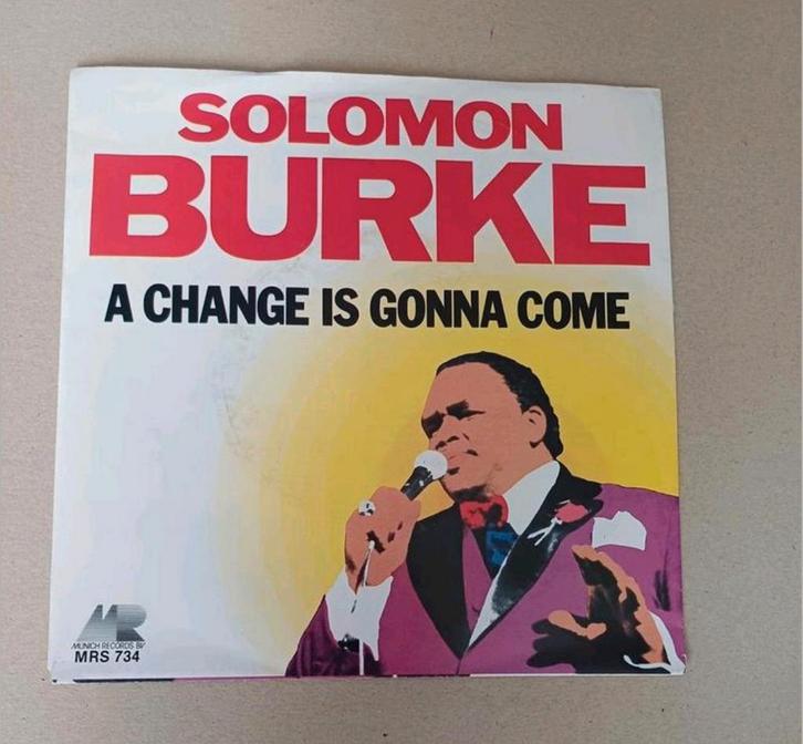 Solomon Burke - A Change Is Gonna Come, Cd's en Dvd's, Vinyl Singles, Gebruikt, Single, Pop, 7 inch, Ophalen of Verzenden