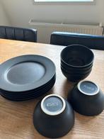 Zara home dinner plate set for 6 in black matt color, Huis en Inrichting, Keuken | Servies, Ophalen, Gebruikt, Overige stijlen
