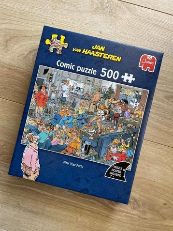 Jan van Haasteren legpuzzel - New Year Party (500 stukjes) beschikbaar voor biedingen