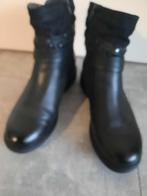 Zwarte enkellaarsjes maat 39 - Gedragen, Kleding | Dames, Schoenen, Ophalen